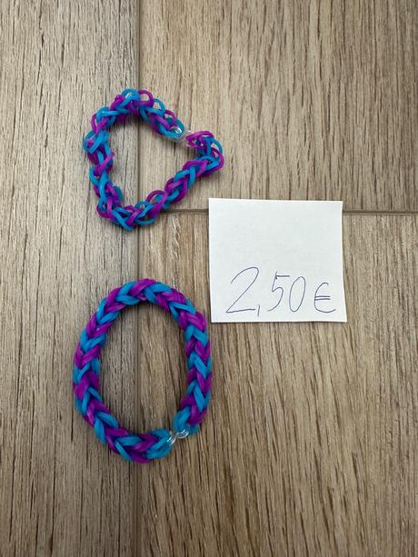 Náramok z gumičiek, 