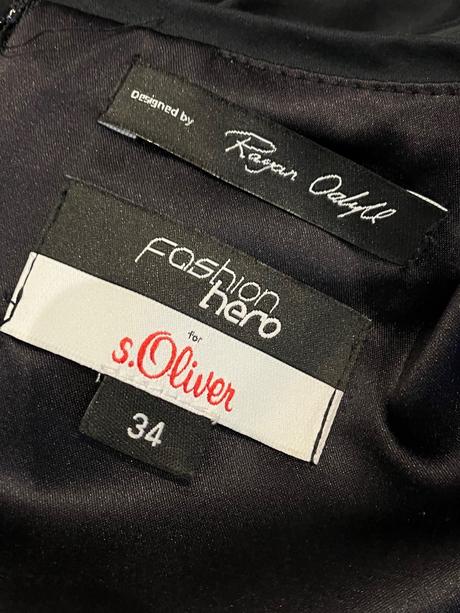 Dámske šaty čierne s.oliver (34), s.oliver,xs