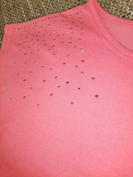 Dievčenské tričko 146/152 s kamienkami, pepco,146