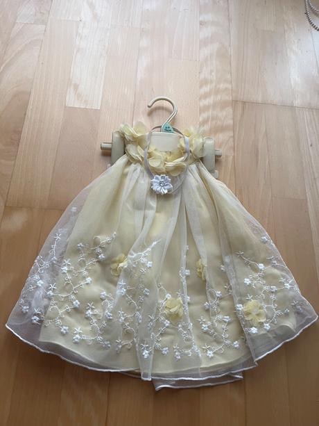 Slávnostné šaty s čelenkou a topánočkami, f&f,74