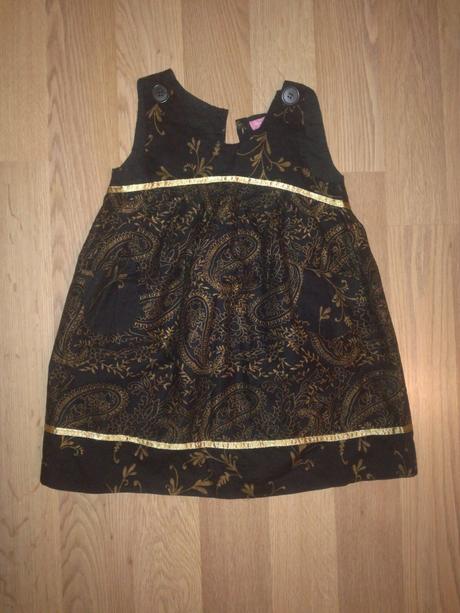 Cierno-zlate saty, petit lulu,110