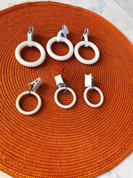 Vešiačiky na  uteráky/štipec 6 ks, 