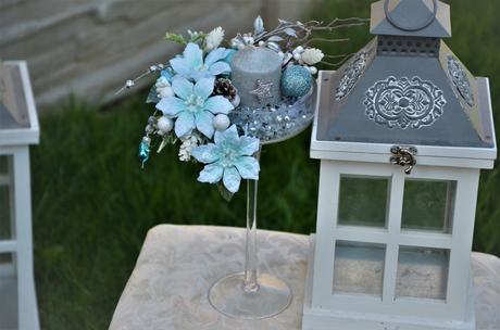 Vianočný svietnik-aranžmán, 