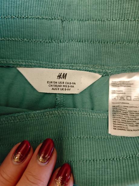 Tenká letná súprava, h&m,134