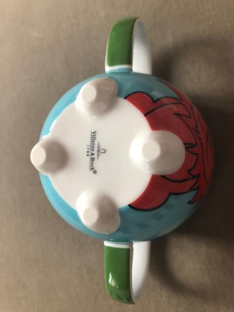 Villeroy & boch detská súprava hrnček + tanier, 