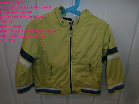 Bunda - vetrovka, next,92