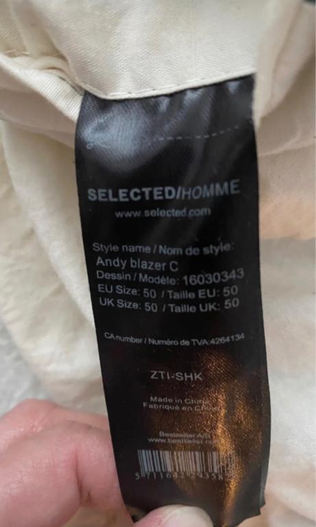 Sako pánske platenne, l