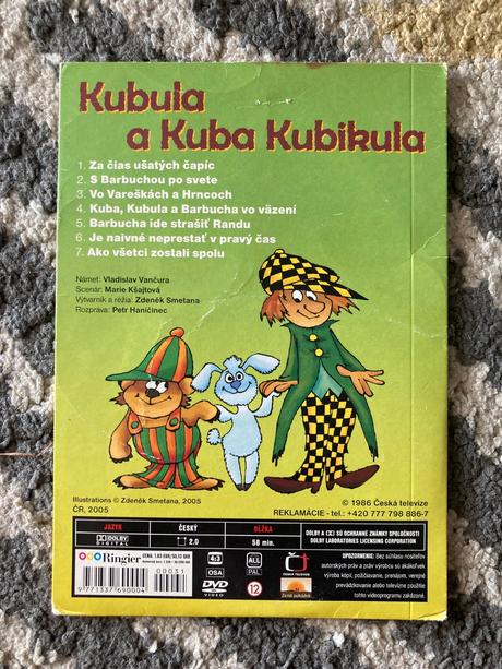 Dvd rozprávkové 4ks, 