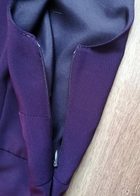 Spolocenske saty fialove, 170