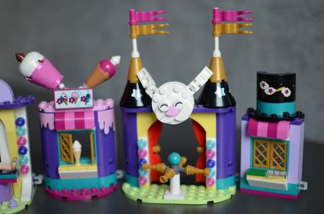 Lego friends 41687 čarovné stánky v lunaparku, 