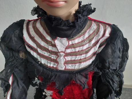 Zombie princezná karnevalový kostým veľ.104-110, 