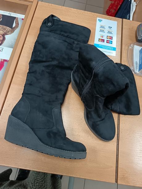 Semišové čižmy, 40