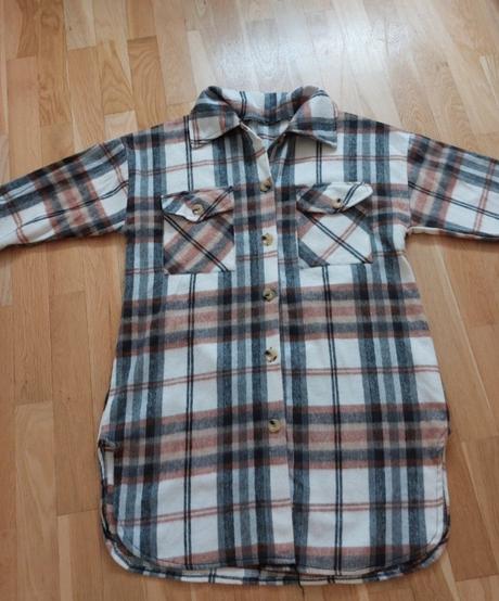 Košeľové šaty oversize, 