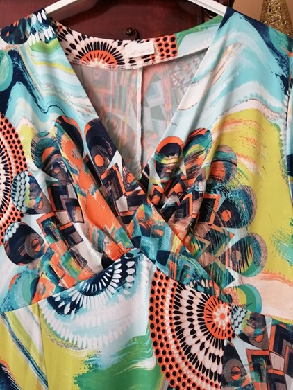 Úžasné letné šaty veľ.46, 46