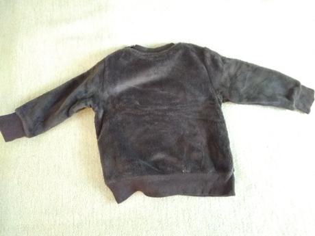 Teplý svetrík s mackom, lupilu,80