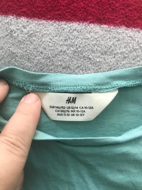 Tričko, zn. h&m, vel. 146/152, vek- 10-12 rokov, h&m,146