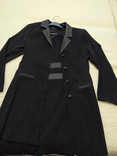 Elegantné šaty a sako komplet, 38