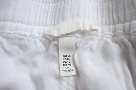 Mäkkučké mušelínové kraťasky h&m, h&m,xl