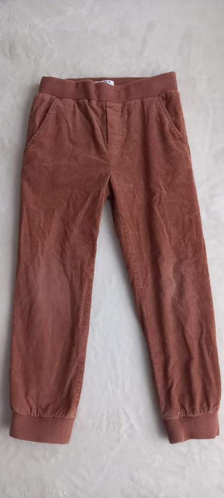 Menčestrové nohavice podšité, lindex,116