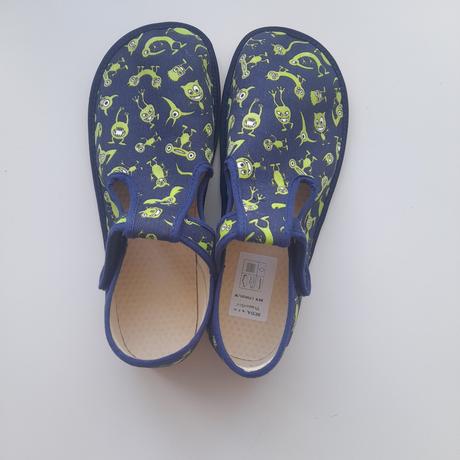 Papuce barefoot beda monster uzke clenky 38, beda,38