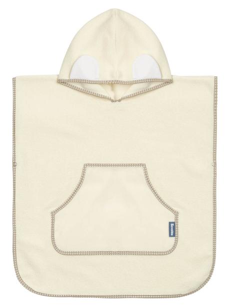 Sensillo pončo na kúpanie ecru, 