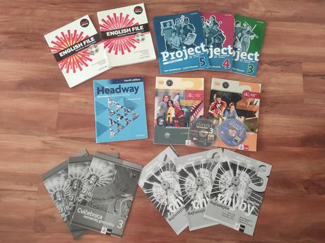 Učebnice anj, che, bio, lit,