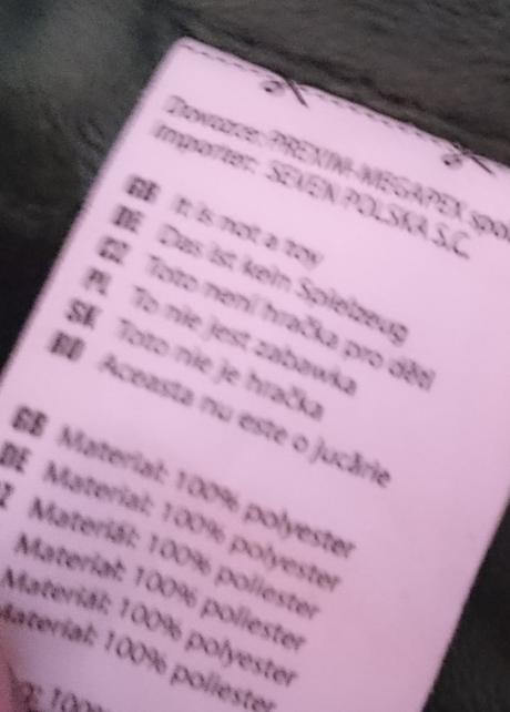 Plyšová kravička na madlo,