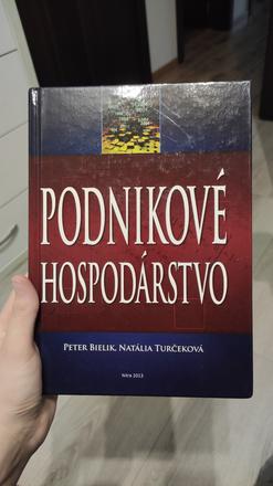Podnikové hospodárstvo, kniha,