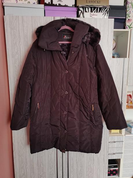 Dámska bunda veľ. 54/56, 4xl