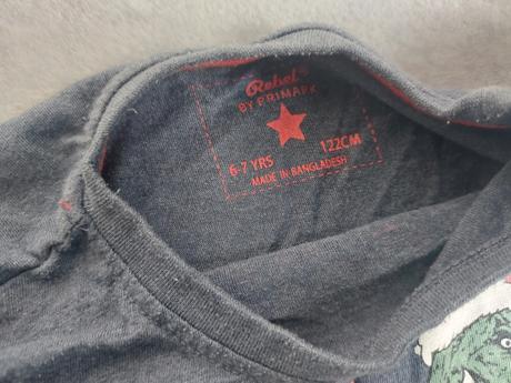 Vianočné tričko t-rex veľ.122, 122