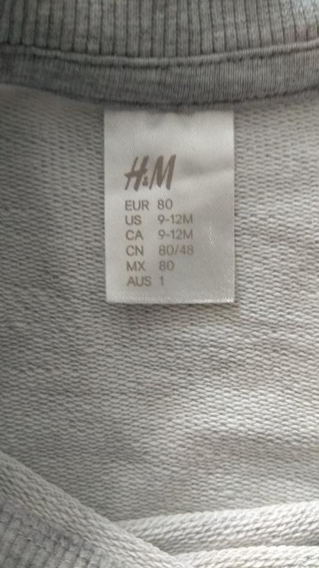 Mikinky h&m, h&m,80
