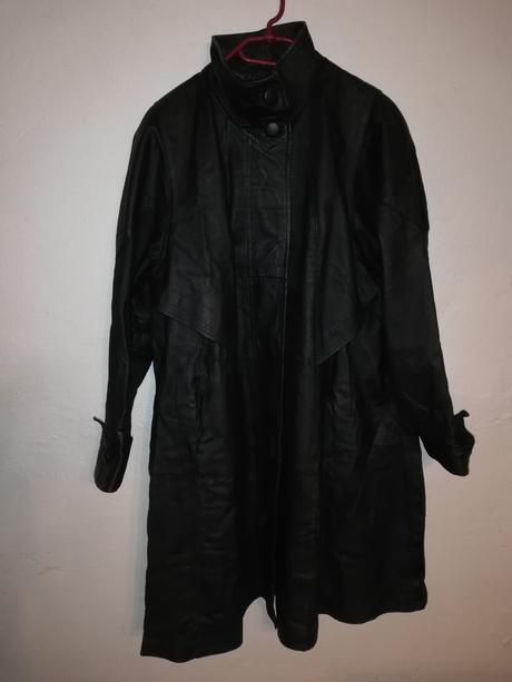 Dámsky kožený kabát, 50