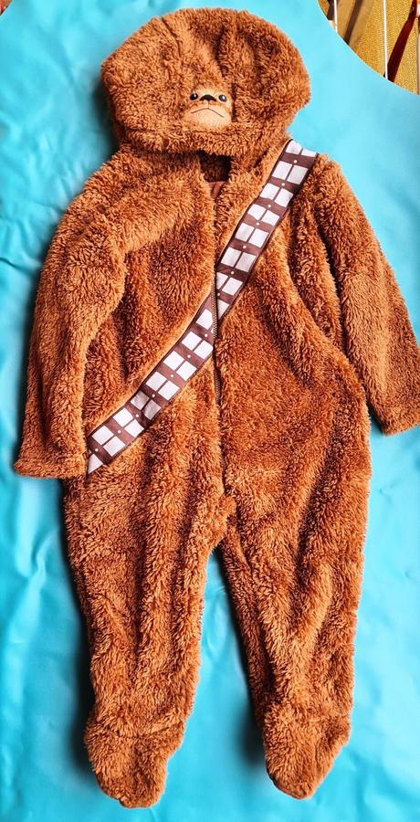 Kostým chewbacka starwars 12-18 m dlžka 70 cm, 