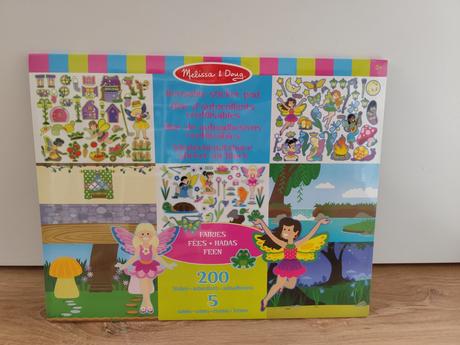 Melissa & doug znovupouzitelne nalepky, 