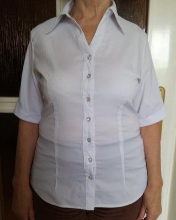 Biela blúzočka l, l