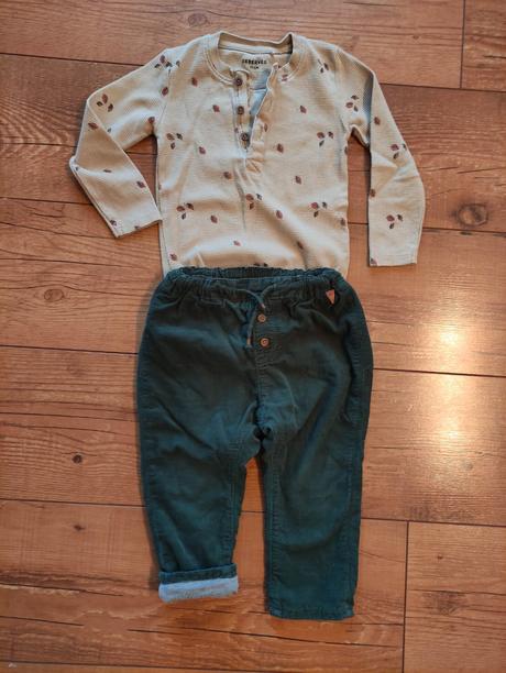 Body a nohavice 86/92, h&m,86