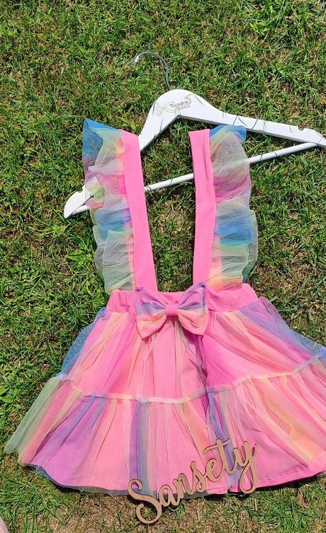 Sukňa na tráky s tylom, 62 - xs