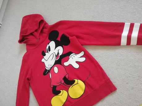 Mickey mouse mikina, h&m,158