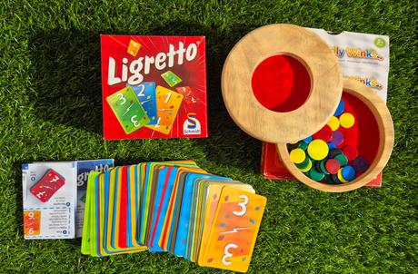 2ks hry ligretto červené+bigjigs - blchy, 