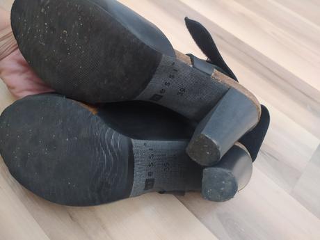 Kožené sandálky nessi, 39
