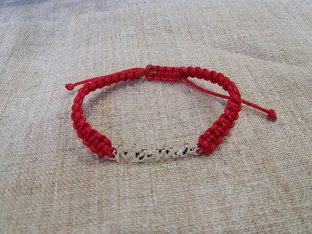 Handmade nastavitelny naramok, 