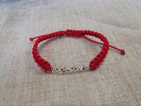 Handmade nastavitelny naramok, 