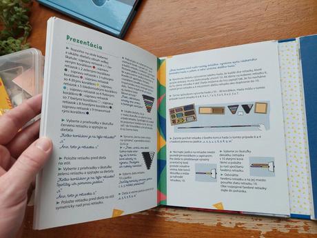 Kniha počítanie vyrobte si pomôcky montessori,