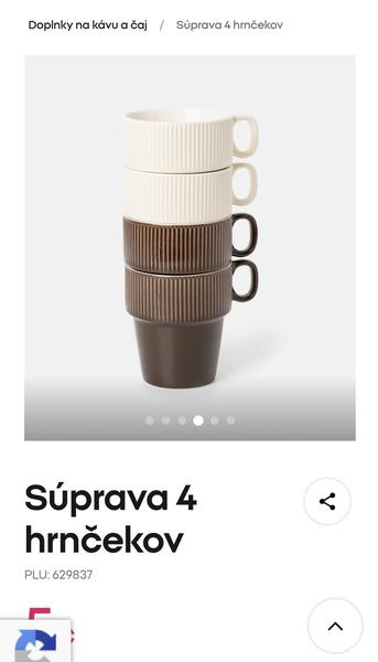 Hrnčeky z Pepco: Pomôžte mi nájsť bielo-hnedé!