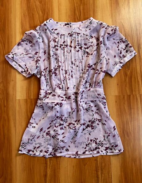 Fialová blúzka, papaya,38