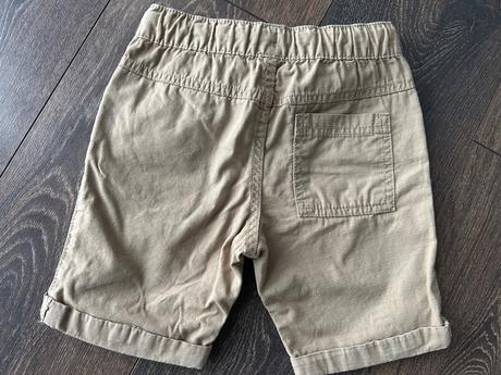 Kraťasy hnedé, h&m,104