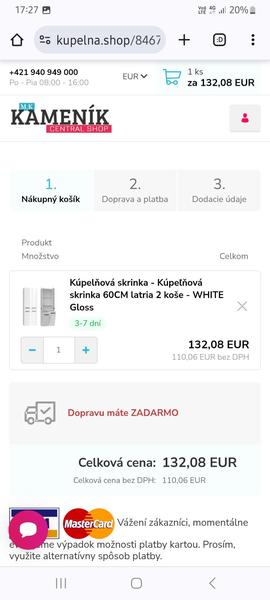 Skúsenosti a recenzie na Kupelnashop.sk?