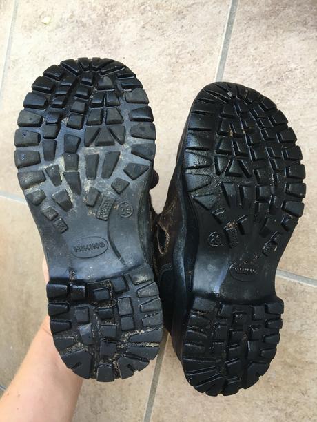 Turistické kožené topánky, 29