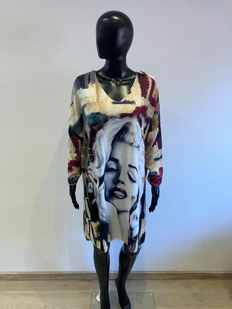 Dámska svetrová tunika vzorovaná (uni), l / m / s / xl