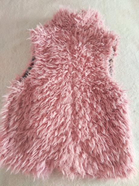 Kožušinová vestička zn. zara, zara,140